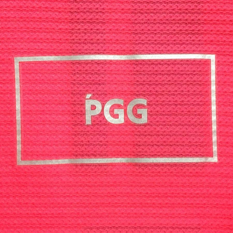 PGGパーリーゲイツ 半袖ポロシャツ 蛍光ピンク 吸汗速乾 UVカット レディース 0(S) ゴルフウェア PEARLY GATES（新品）／SALE価格の画像