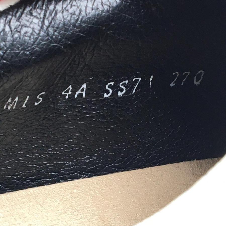 MARK&LONA（マークアンドロナ） ゴルフシューズ 白×黒 英字柄 HELVESKO