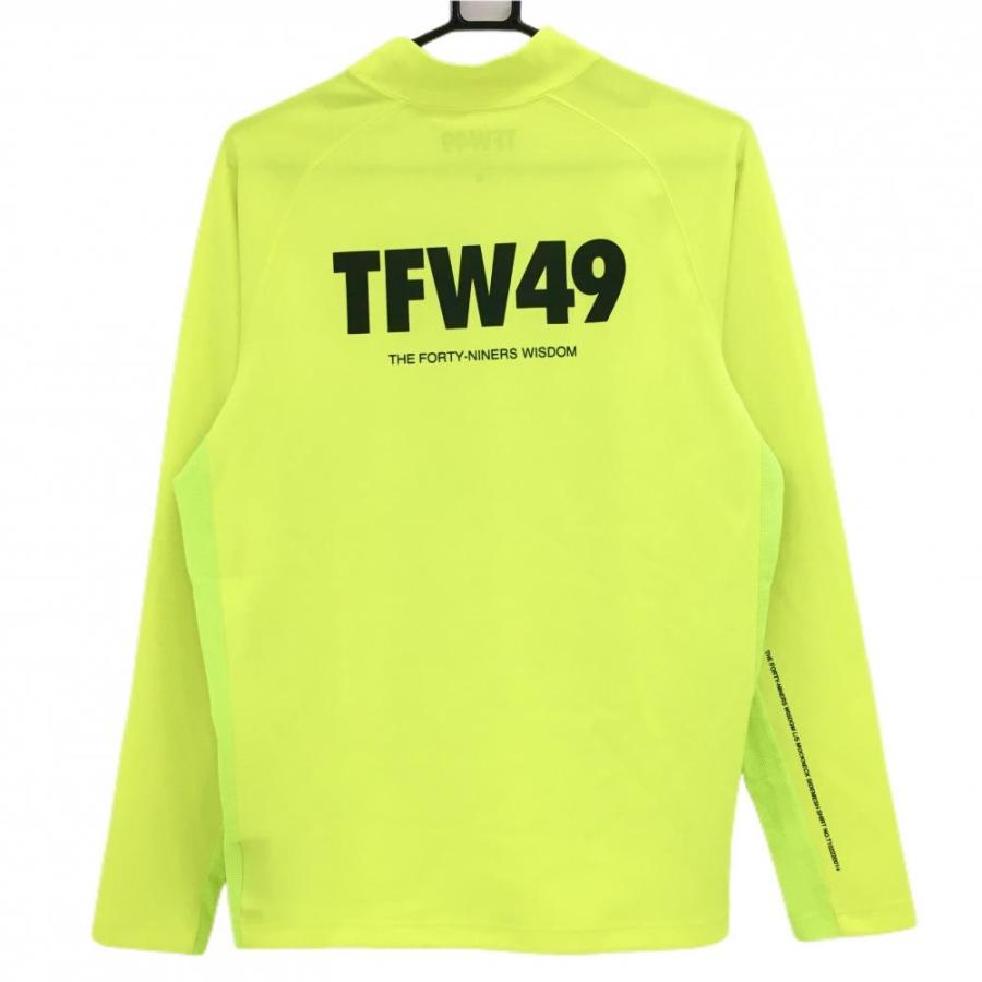 TFW49 蛍光イエロー モックネックシャツ　長袖 TFW49 蛍光イエロー XL シャツ 【公式通販】