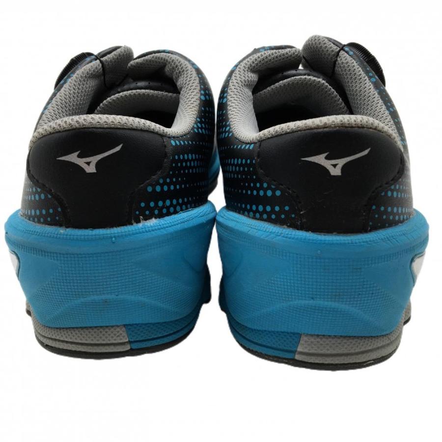 MIZUNO（ミズノ） ゴルフシューズ 黒×ライトブルー 51GW172009 NEXLITE