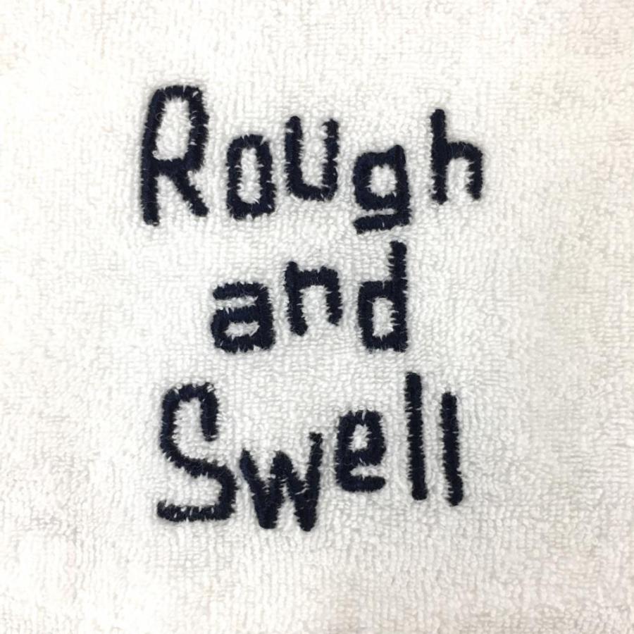 ラフアンドスウェル rough ＆ swell　ホワイト　半袖　サイズM rough&swell［ラフアンドスウェル］GOLFER KING MOCK/半袖モックネック