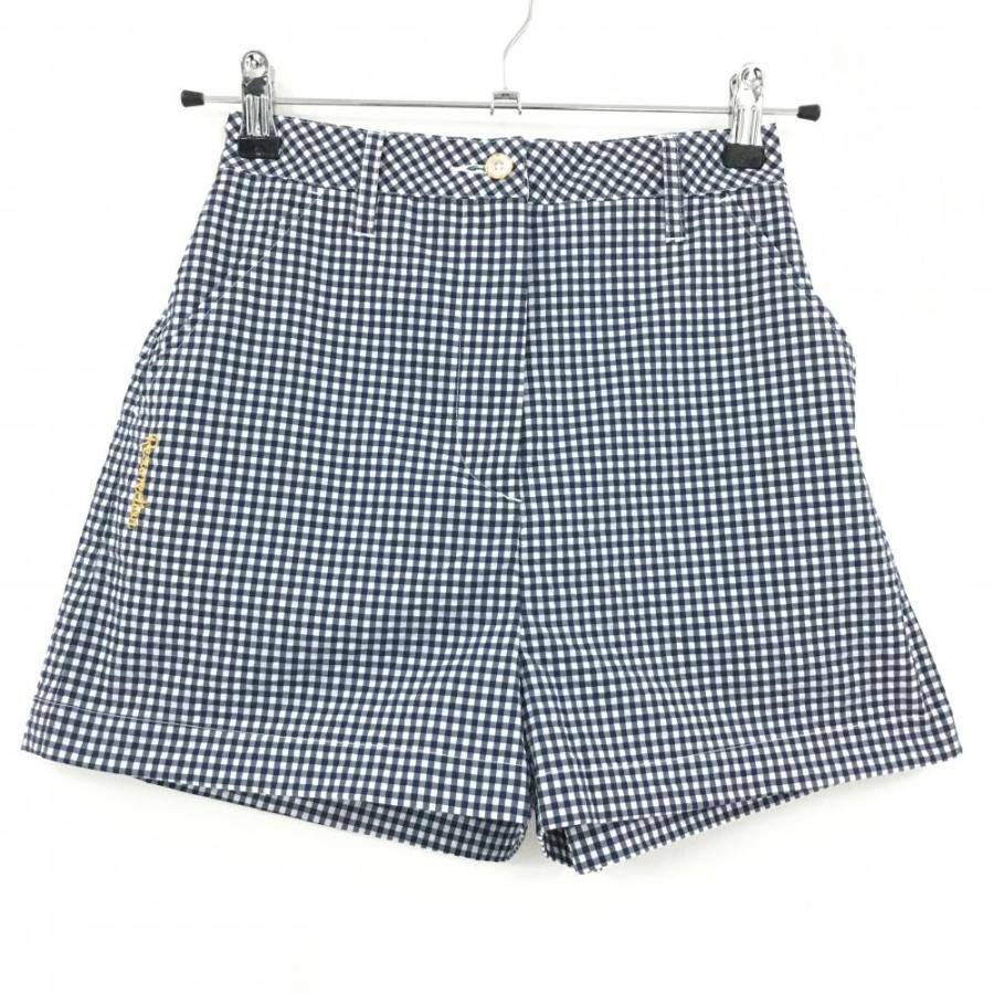Resurrection 【超美品】レザレクション ショートパンツ 白×ネイビー