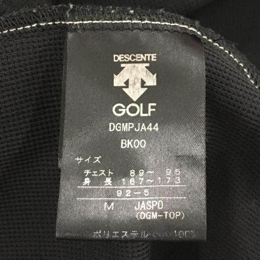 DESCENTE GOLF デサントゴルフ 半袖ハイネックシャツ ダークネイビー