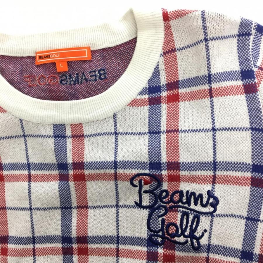 BEAMS GOLF（ビームス ゴルフ） 【美品】ビームスゴルフ セーター 白