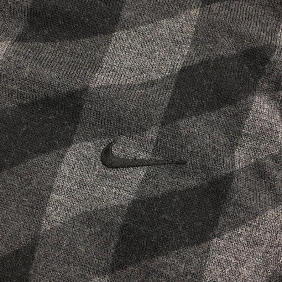 NIKE（ナイキ） 【美品】ナイキ ニットベスト グレー×ダークグレー