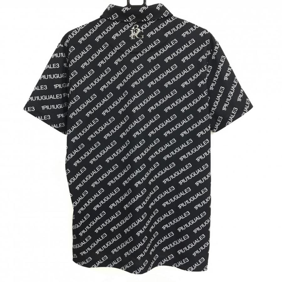 1piu1uguale3 GOLF 総柄ポロシャツメンズ半袖XL ゴルフ