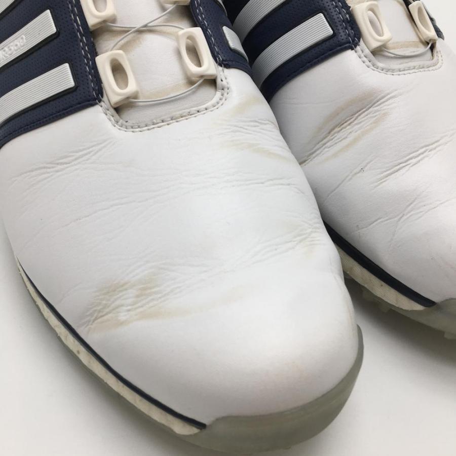 adidas（アディダス） ゴルフシューズ 白×ネイビー F34189 TOUR360 XT
