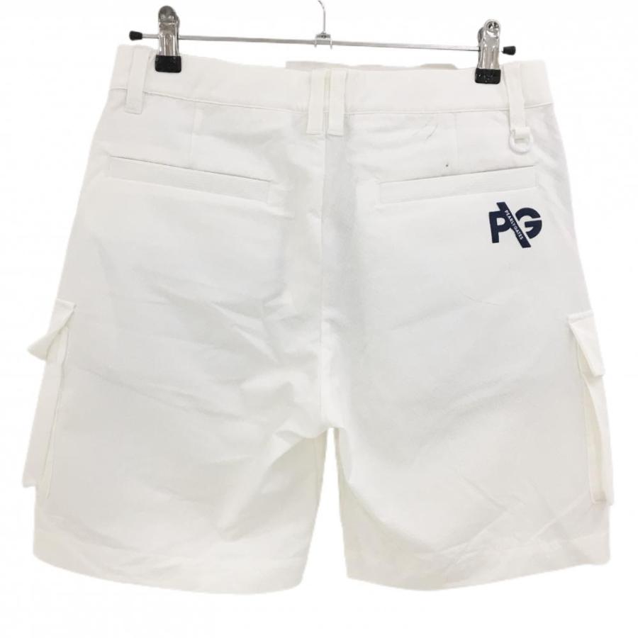パーリーゲイツ ハーフパンツ 短パン 白 ホワイト 4 M
