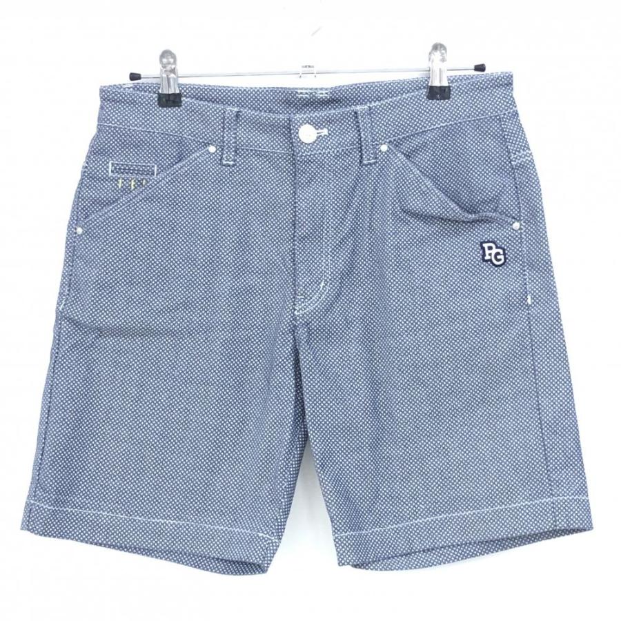 PEARLY GATES 【美品】パーリーゲイツ ハーフパンツ ネイビー×白