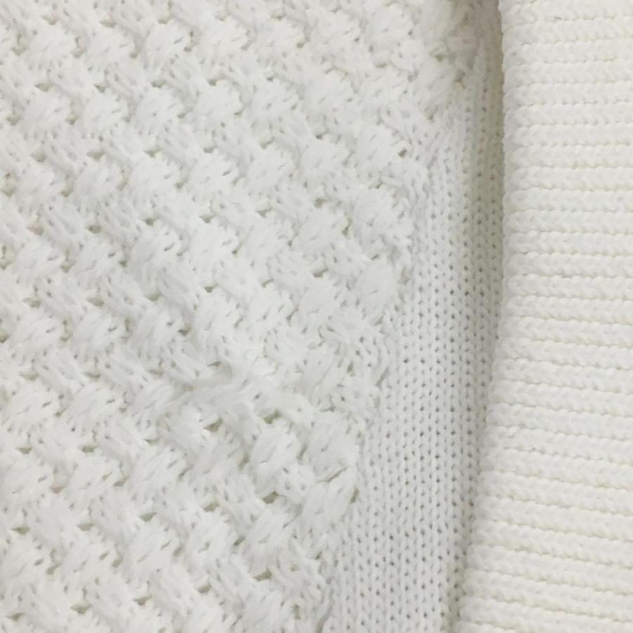 PEARLY GATES 【美品】パーリーゲイツ ニットジャケット 白×黒