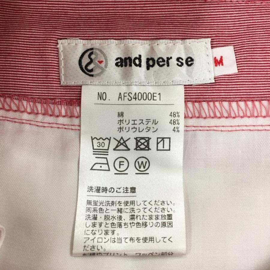 and per se（アンパスィ） 【超美品】アンパスィ スカート レッド