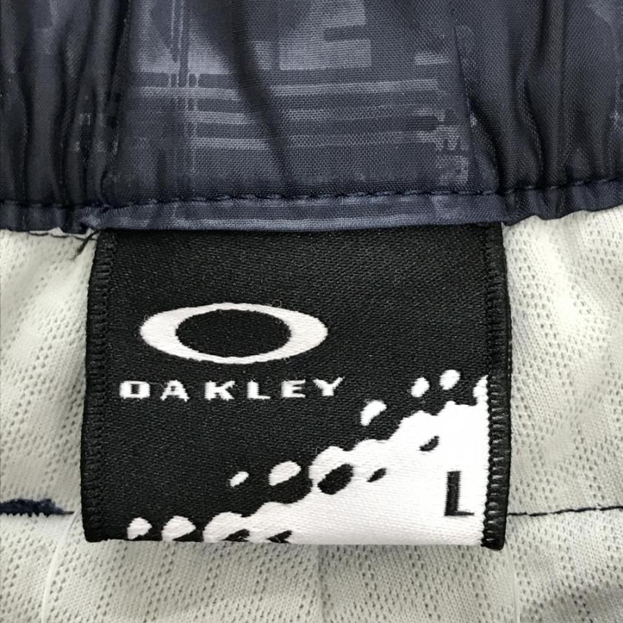y2k OAKLEY 中綿ナイロンパンツ ドローコード スカル テック系 00s OAKLEY wide nylon pants y2k テック系 人気 - メルカリ
