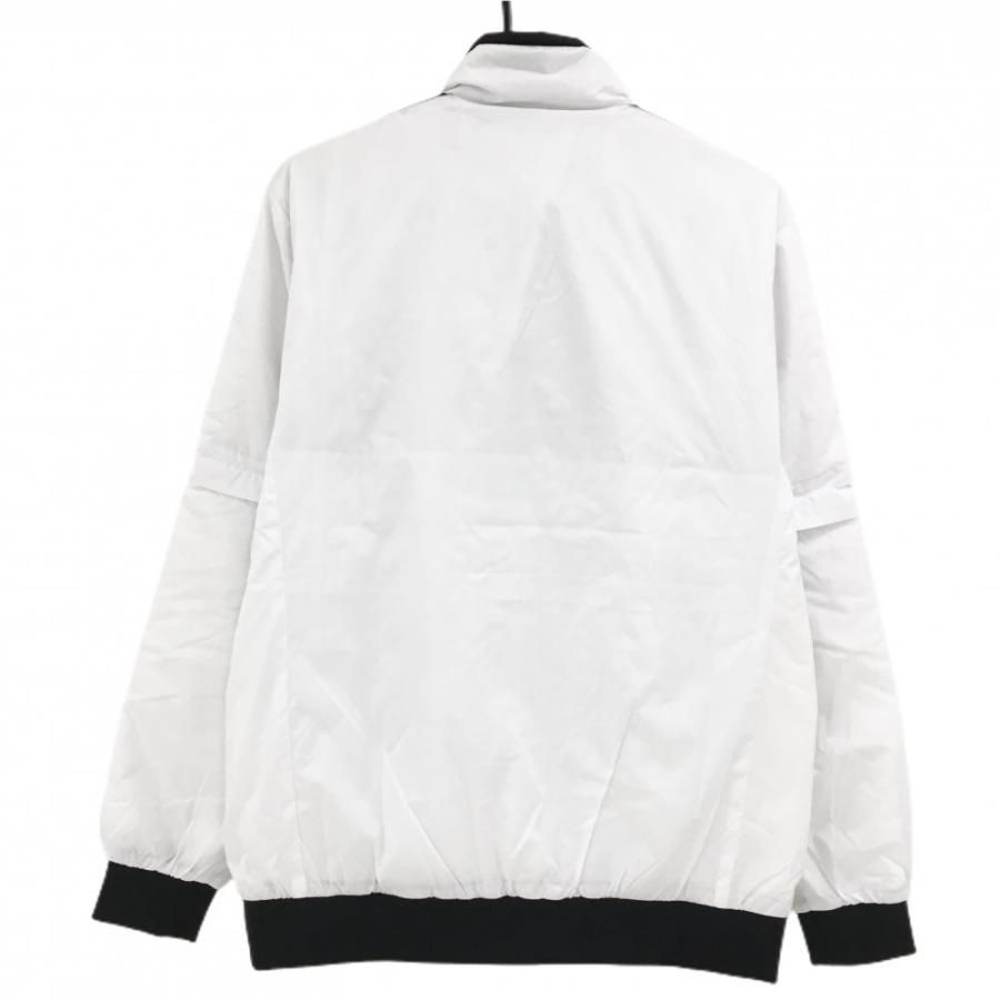 中綿ジャケット カッパ 【極美品2WAY】Kappa ベスト Kappaトラックジャケット クロスジャケット メンズ Kappa カッパ 白 デタッチャブル メンズウェア