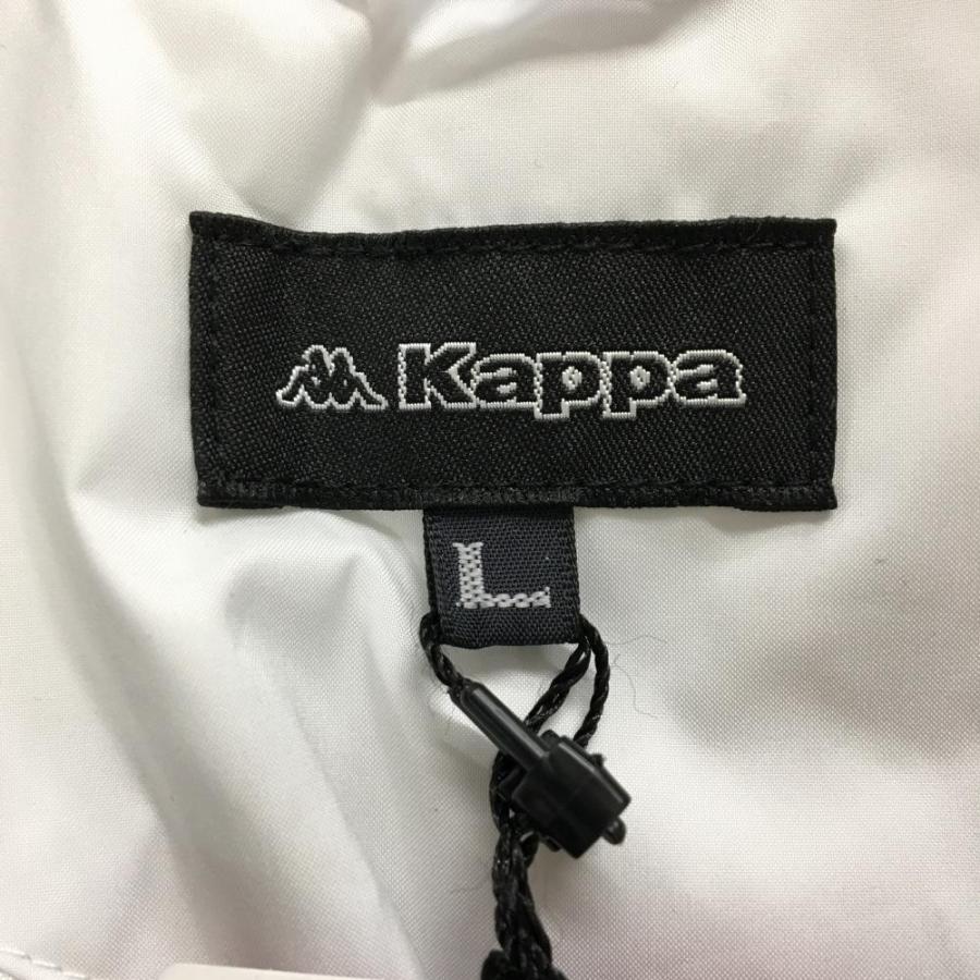 Kappa（カッパ） 【新品】カッパ 2WAY中綿ジャケット 白×黒 発熱 保温