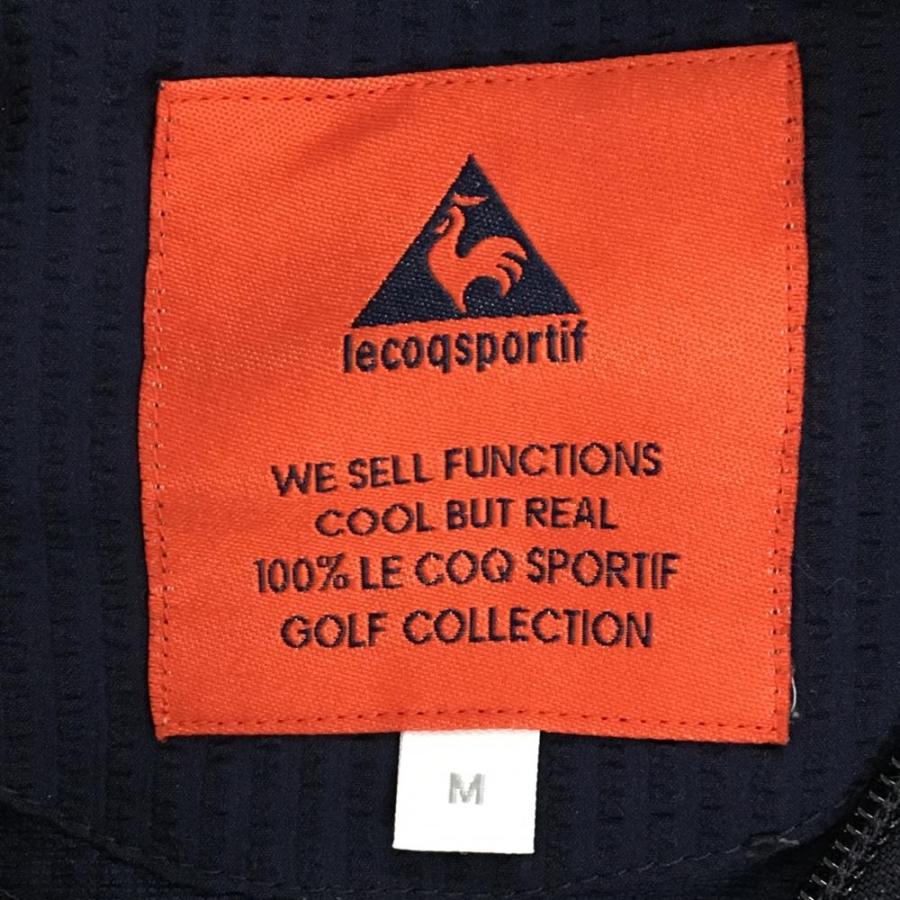 LE COQ SPORTIF ゴルフジャケット ネイビー/オレンジ le coq sportif GOLF（ルコックスポルティフ ゴルフ） 【超美品