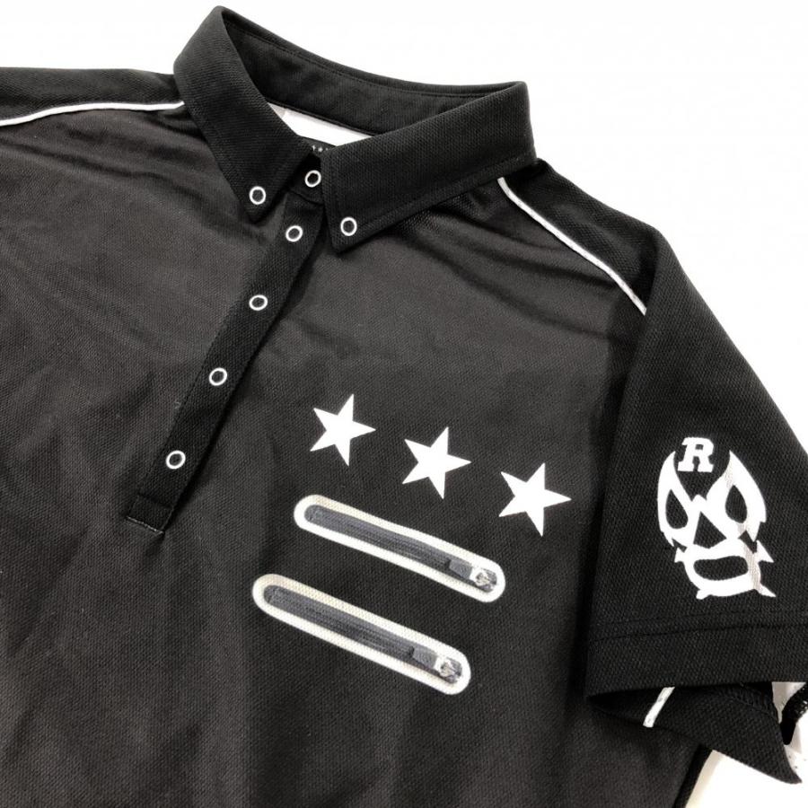 Russeluno（ラッセルノ） 【美品】ラッセルノ 半袖ポロシャツ 黒