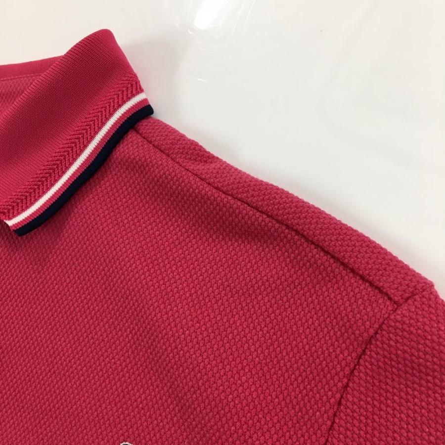 FRED PERRY 長袖ポロシャツ M ピンク　ゴルフウェア FRED PERRY フレッドペリー ポロシャツ 長袖 ピンク - メルカリ