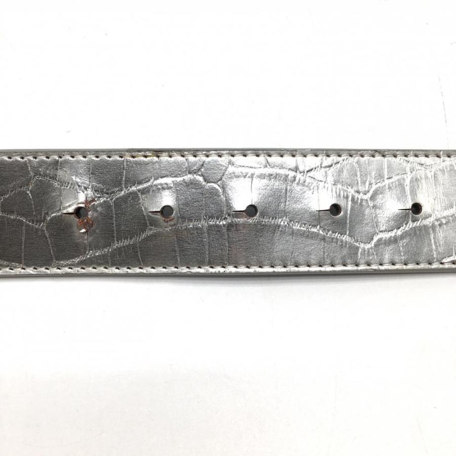 Dance With Dragon（ダンスウィズドラゴン） トップ式ベルト シルバー