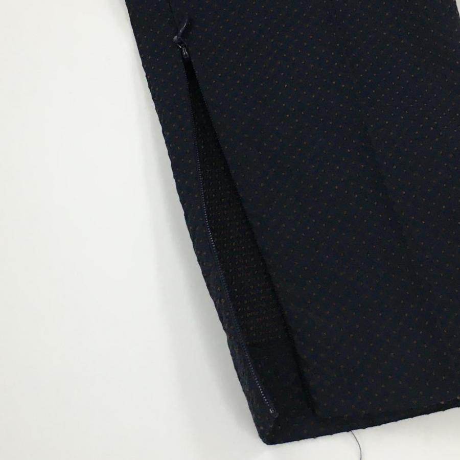 St ANDREWS セントアンドリュース パンツ ネイビー×ブラウン 刺しゅう