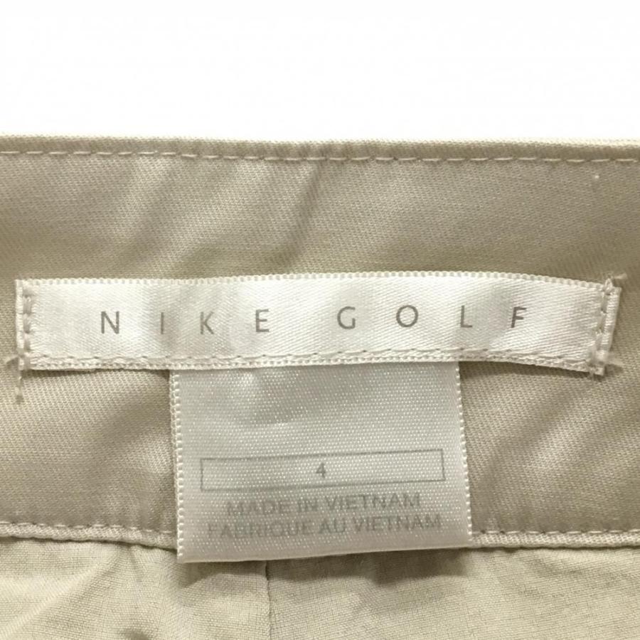NIKE（ナイキ） ナイキゴルフ スカート ベージュ バックロゴ 内側