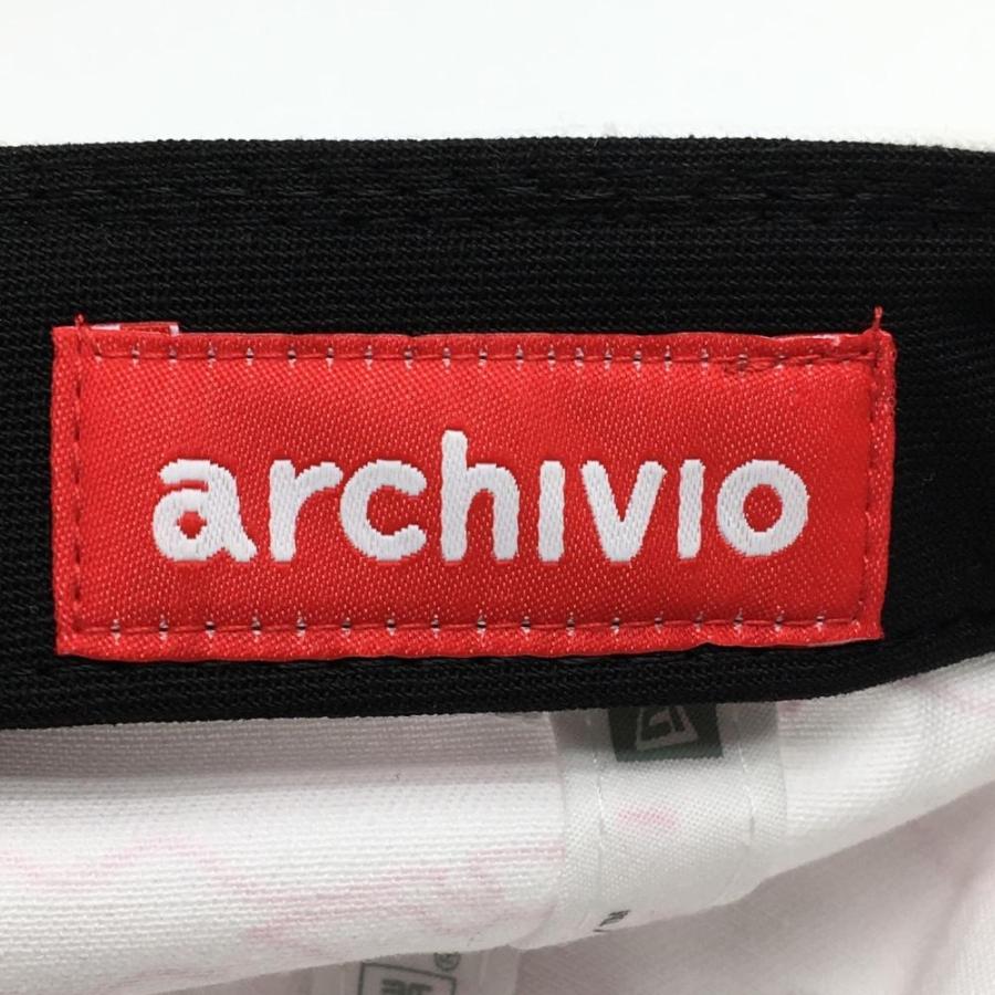 archivio（アルチビオ） 【超美品】アルチビオ×ニューエラ キャップ 白