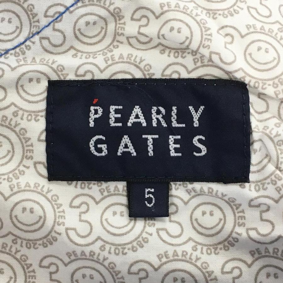 PEARLY GATES（パーリーゲイツ） ハーフパンツ ブルー チェック 30周年