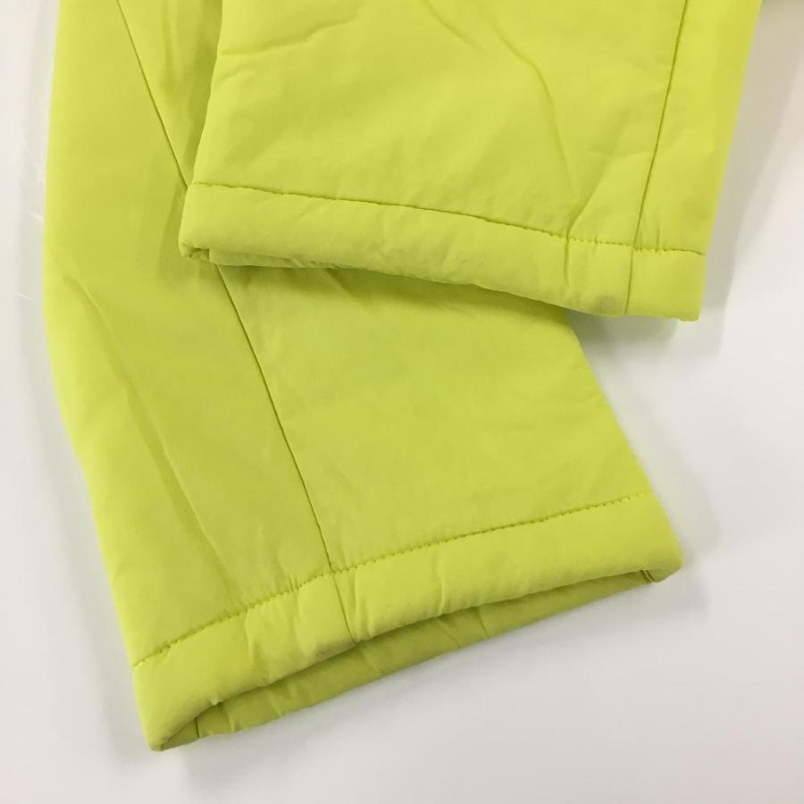 DESCENTE GOLF デサントゴルフ 中綿パンツ イエロー 裏一部起毛 中田