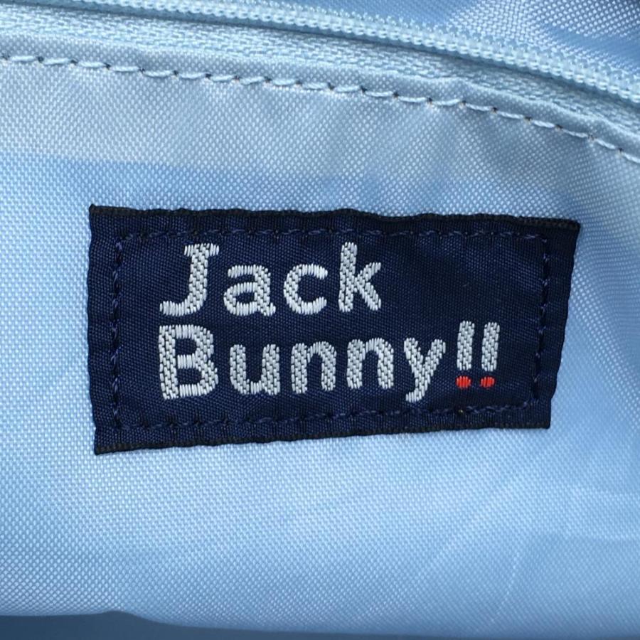 Jack Bunny!!（ジャックバニー） ビッグトートバッグ 白×ライトブルー