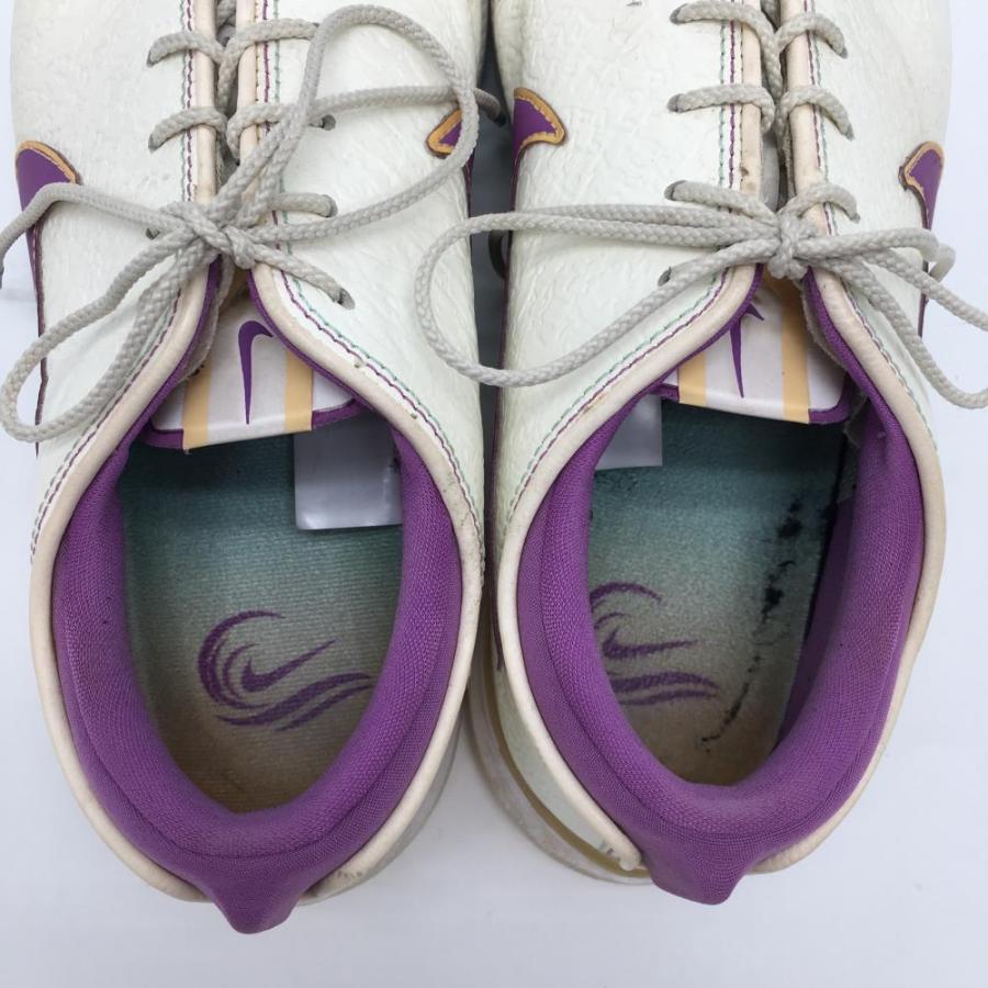 NIKE（ナイキ） ゴルフシューズ 白×パープル DD9651-102 エアズーム