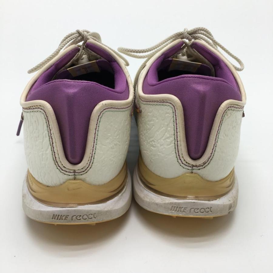 NIKE（ナイキ） ゴルフシューズ 白×パープル DD9651-102 エアズーム
