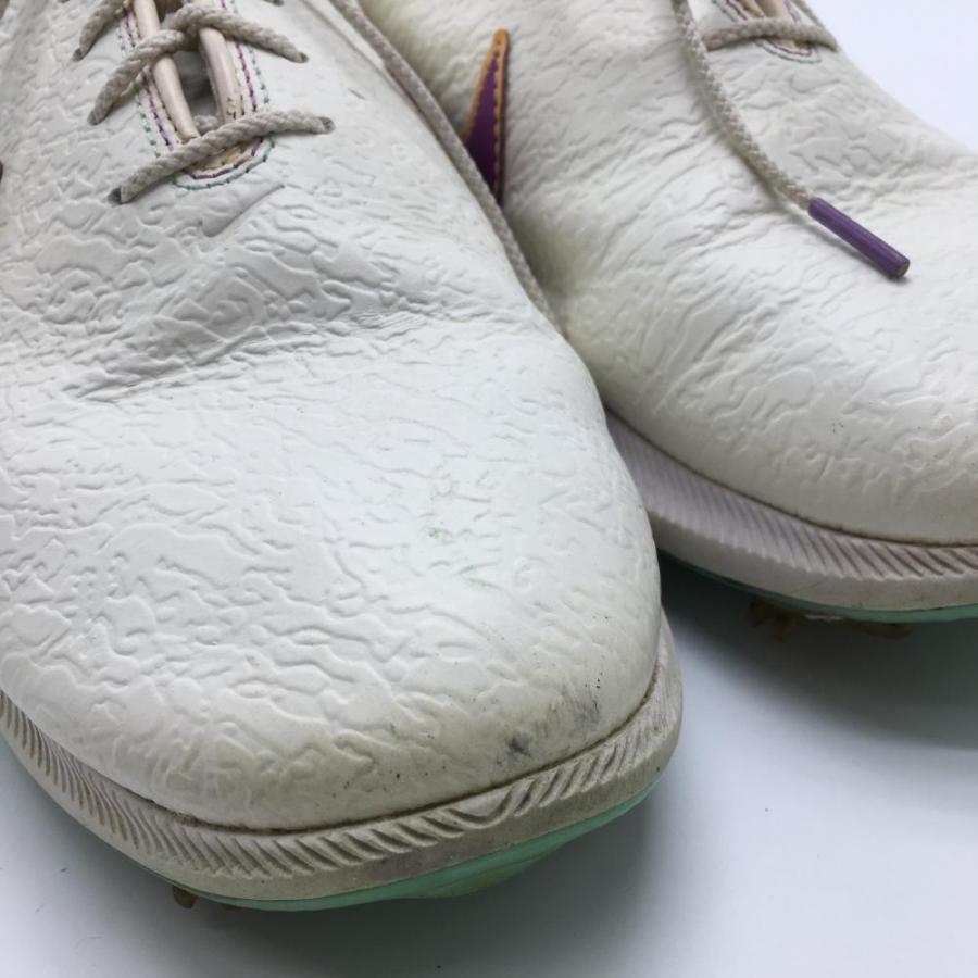 NIKE（ナイキ） ゴルフシューズ 白×パープル DD9651-102 エアズーム