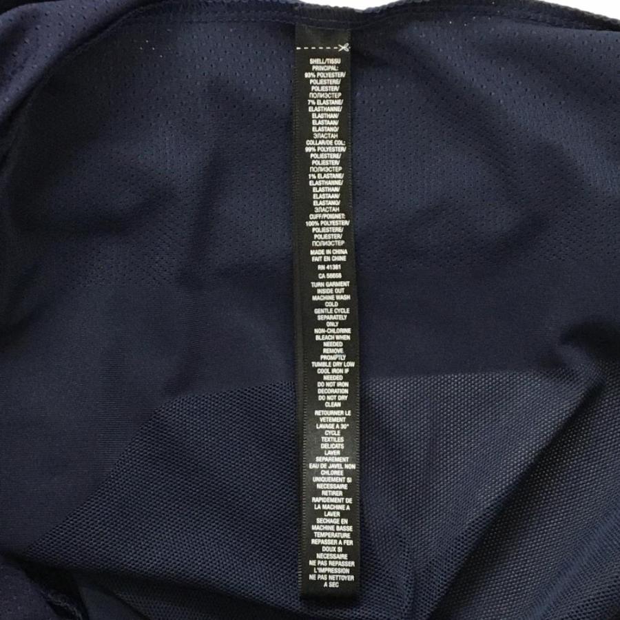 RLX 【超美品】RLXラルフローレン 半袖ポロシャツ ネイビー×白