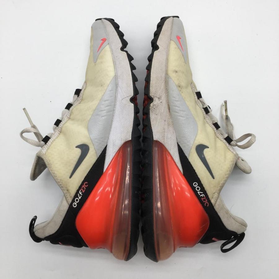 NIKE（ナイキ） ゴルフシューズ アイボリー×レッド CK6483-103 AIR MAX