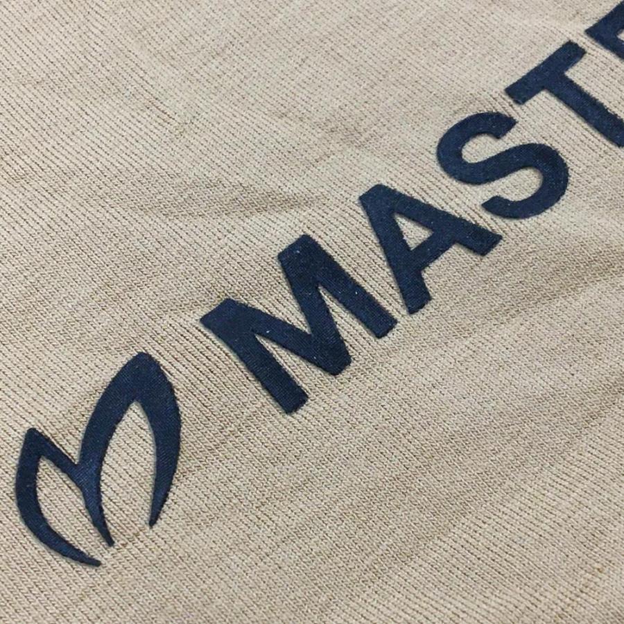 【未使用品】マスターバニー 半袖ハイネックシャツ ブラウン ロゴ黒 レディース 0(S) ゴルフウェア 2023年モデル MASTER BUNNY EDITIONの画像