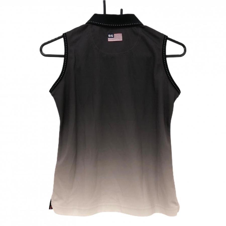 ブリーフィングゴルフ♡ノースリーブポロシャツ BRIEFING GOLF ブリーフィング ノースリーブポロシャツ 黒