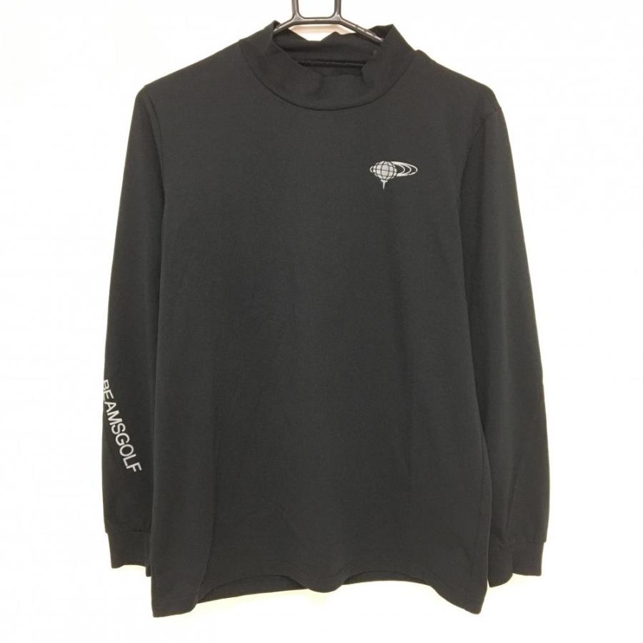 BEAMS GOLF ハイネック 長袖シャツ グレー　Ｍサイズ BEAMS GOLF（ビームス ゴルフ） 【超美品】ビームスゴルフ 長袖