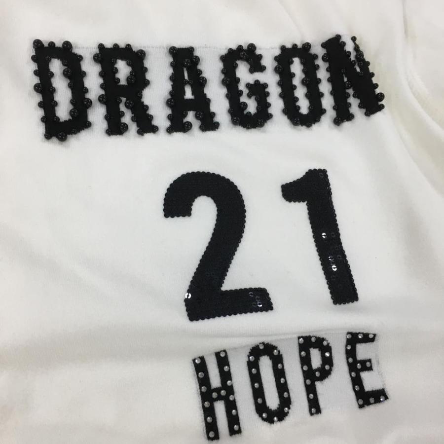 Dance With Dragon ホワイトハイネックサイズ3 レディースウェア