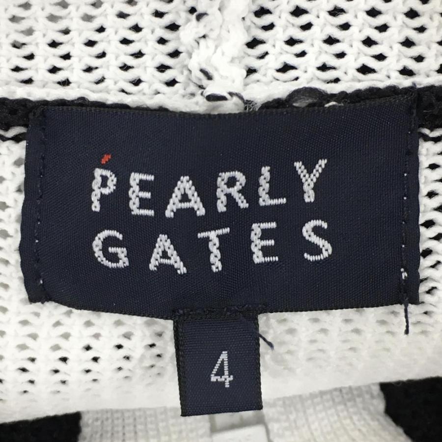 PEARLY GATES 【超美品】パーリーゲイツ ニットジップパーカー