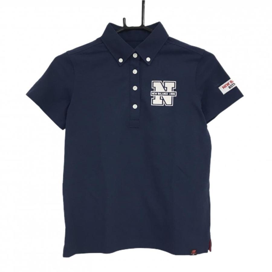 New Balance Golf（ニューバランスゴルフ） 半袖ポロシャツ ネイビー 