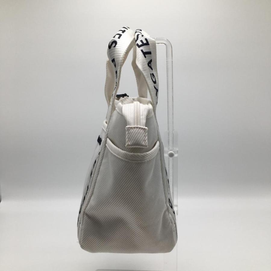 PEARLY GATES（パーリーゲイツ） カートバッグ 白×ダークネイビー ニコ