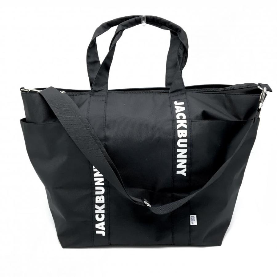 Jack Bunny!! 【美品】ジャックバニー 2WAYロッカーバッグ 黒×白