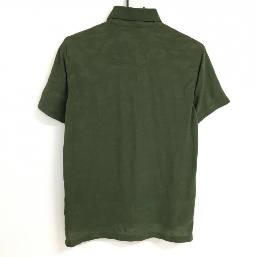 【美品】23区 GOLF メンズ 半袖ポロシャツ サイズMタグ付き 23区GOLF 23区ゴルフ 半袖ポロシャツ オレンジ ロゴ白 メンズ M ゴルフ