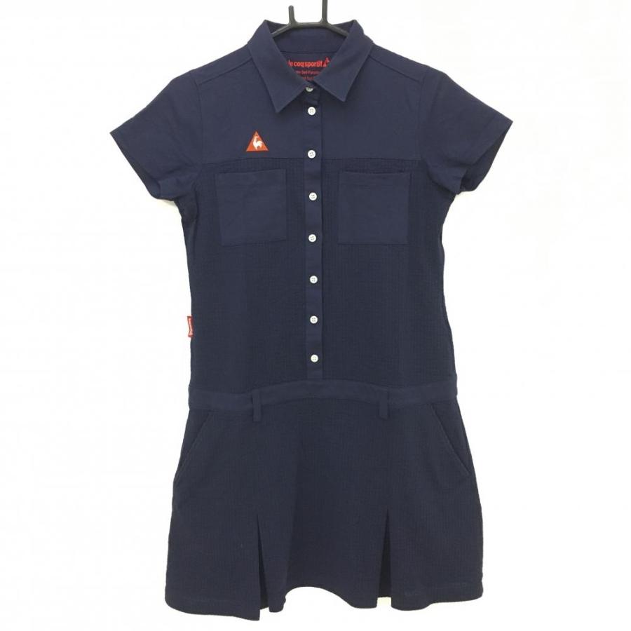 le coq sportif ゴルフ ワンピース M ネイビー le coq sportif GOLF(ルコックゴルフ) QGWVJJ00 フレア