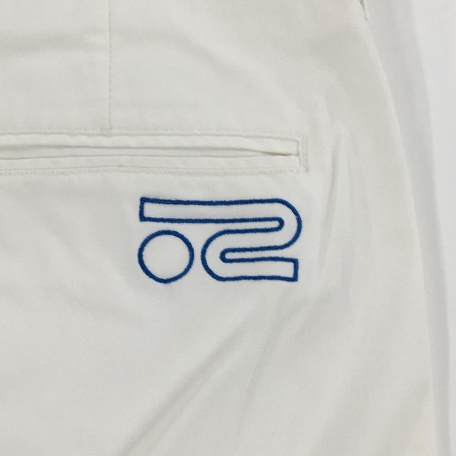 Rosasen（ロサーセン） 【美品】ロサーセン パンツ 白 無地 バックロゴ
