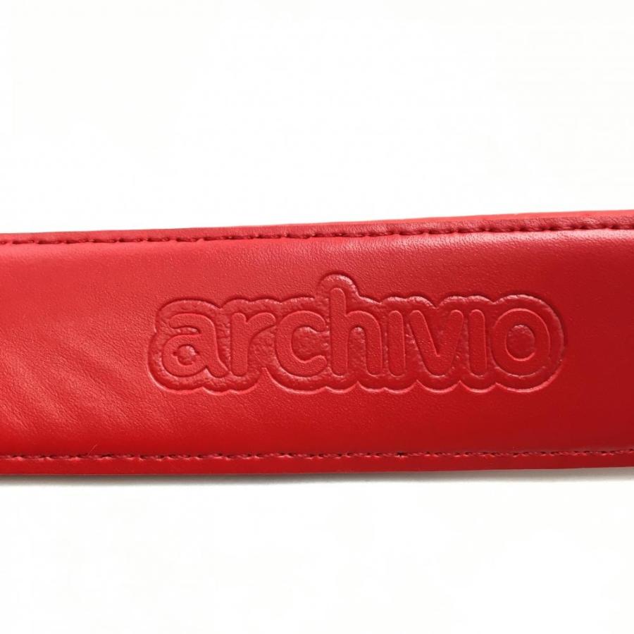 archivio（アルチビオ） 【美品】アルチビオ ベルト レッド ドット型