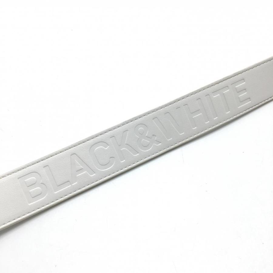 BLACK＆WHITE SPORT ベルト Black＆White（ブラック&ホワイト） 【美品】ブラックアンドホワイト