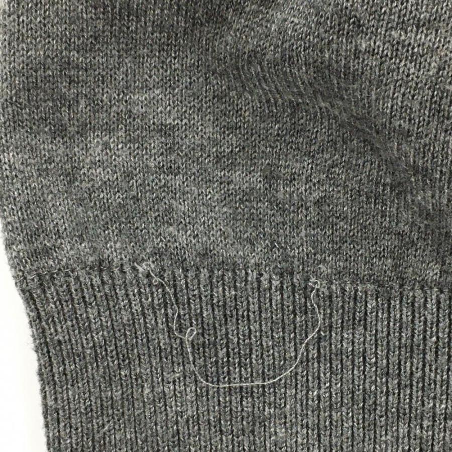 BEAMS GOLF（ビームス ゴルフ） 裏地付セーター グレー×ネイビー 前身