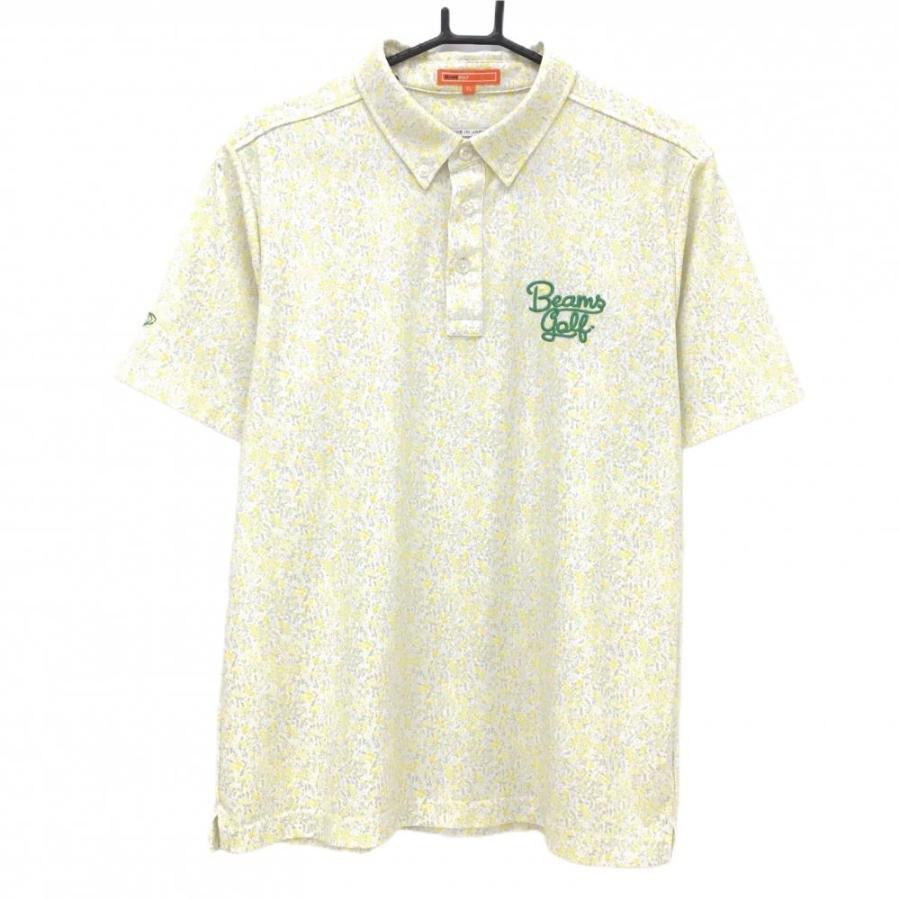 新品　BEAMS GOLF ビームスゴルフ　　半袖ボタンシャツ BEAMS GOLF ビームスゴルフ 2022年モデル 半袖ポロシャツ シア
