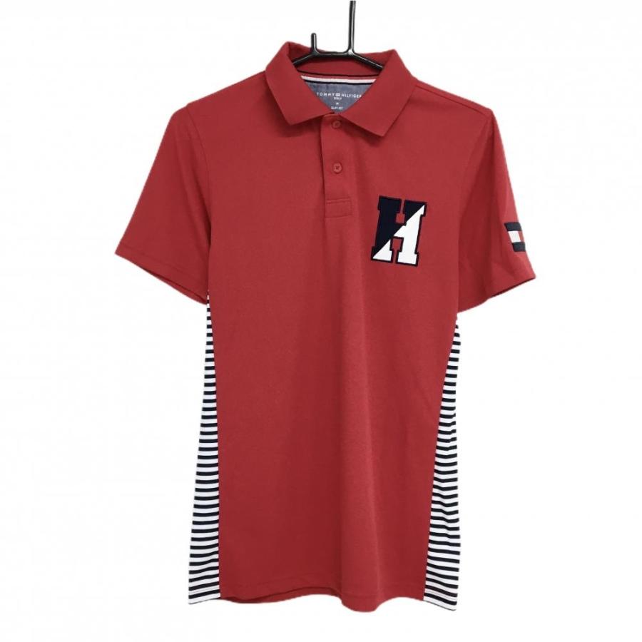 【極美品】トミーフィルガー ゴルフウェア 半袖ポロシャツ L TOMMY HILFIGER GOLF（トミー ヒルフィガー ゴルフ） 【超美品】トミー