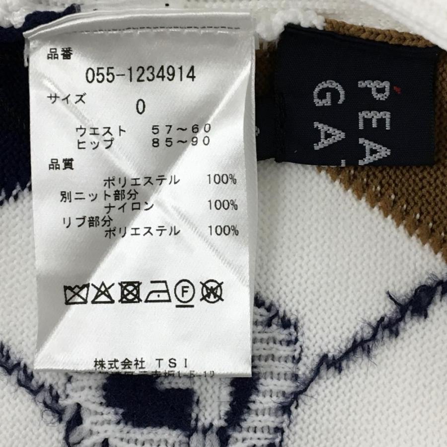 PEARLY GATES 【新品】パーリーゲイツ ニットスカート 白